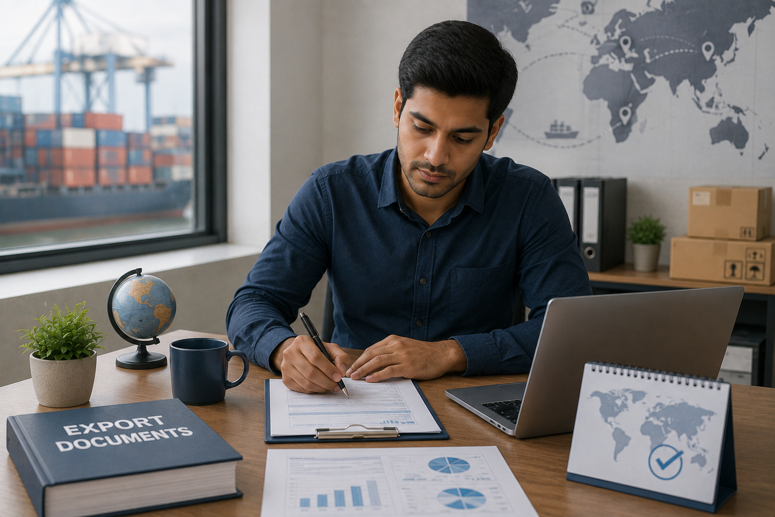 Exporter filing GST LUT online for export without IGST